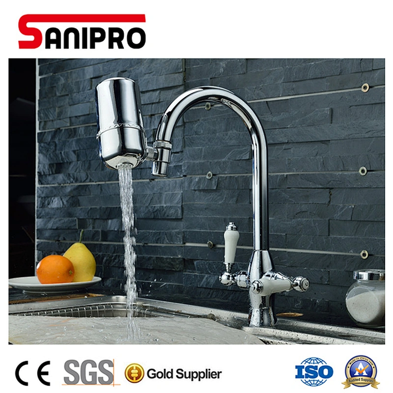 Sanipro hot selling faucet water filter for removing rust