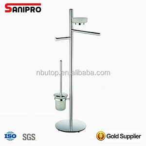 Sanipro wholesale wall mounted modern toliet brush holders