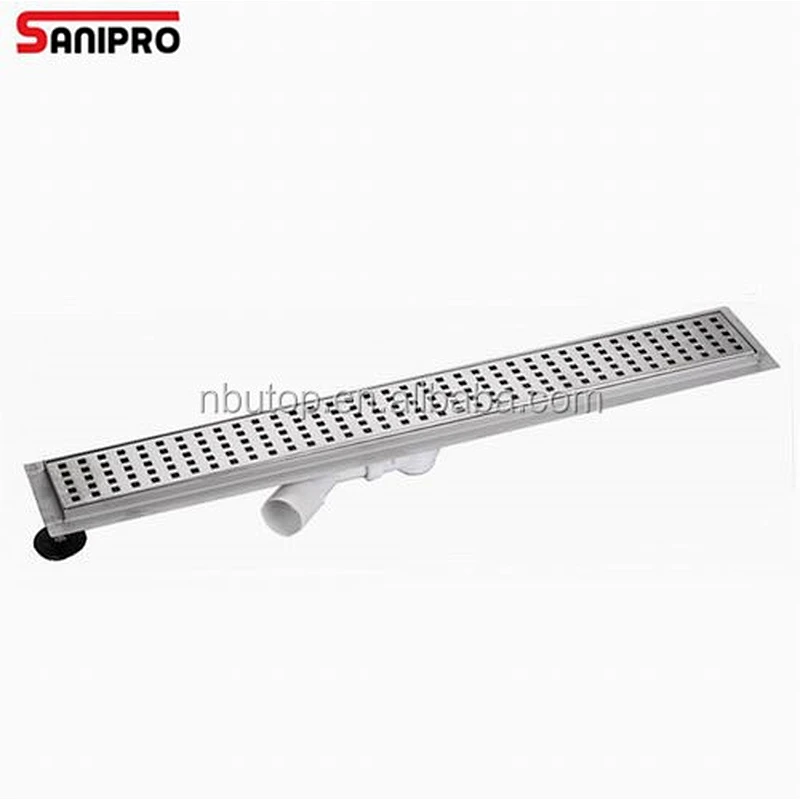 Sanipro hot sale smart 304 stainless steel slot drain