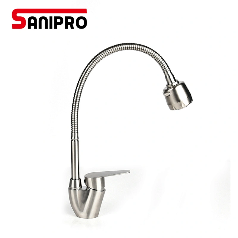 SANIPRO Kitchen Faucet Aerator 360 Degree Swivel Bubbler Adjustable Dual Mode Sprayer Filter Diffuser Water Saving Nozzle Faucet