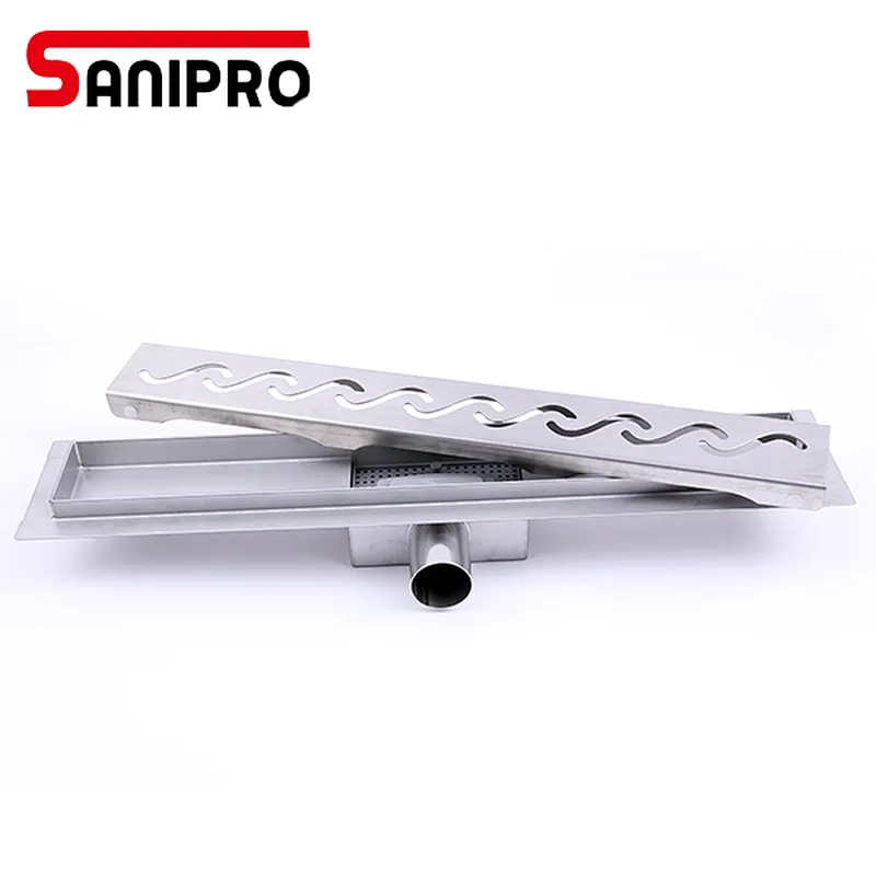 Sanipro Stainless steel floor drain with CE certificated linear shower drain