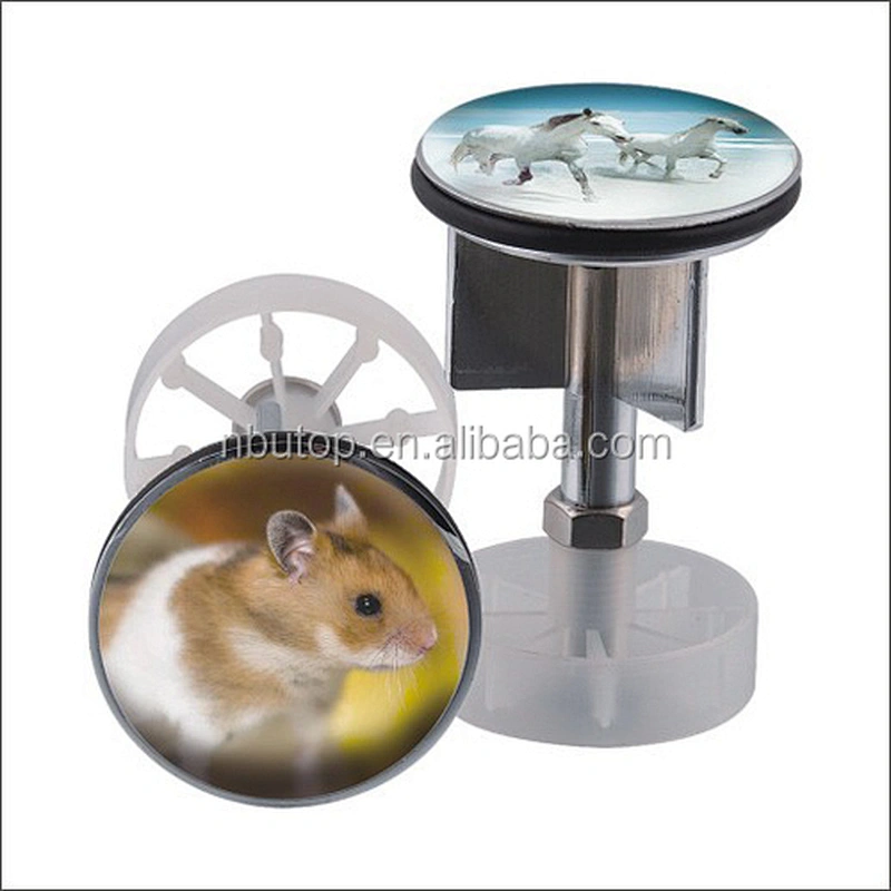 Hot selling European new Version colorful wash basin plug waschbecken stopfen