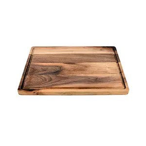 UWELD Small American Walnut Cutting Board Reversible Chopping Board 12x8x0.7