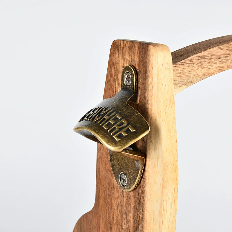 UWELD Beer Caddy Acacia Wood