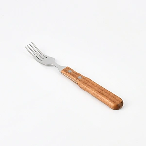 UWELD Acacia steak fork