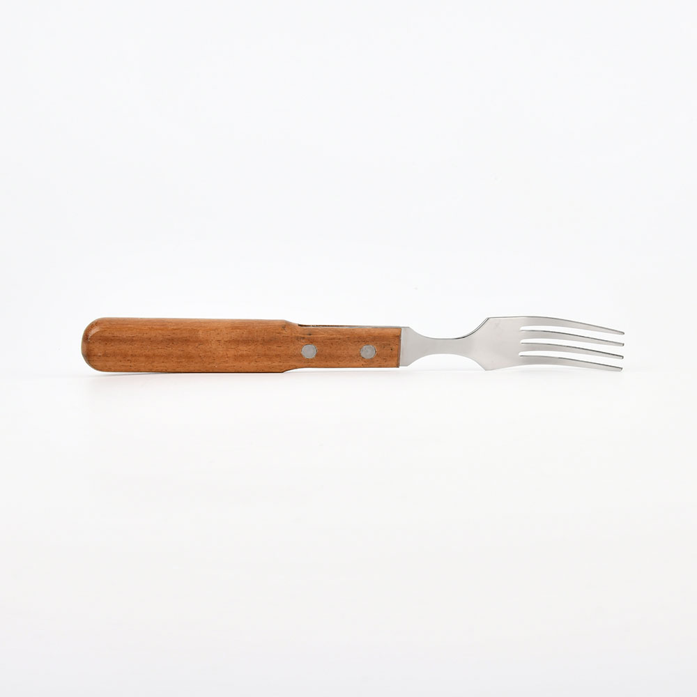 UWELD Acacia steak fork