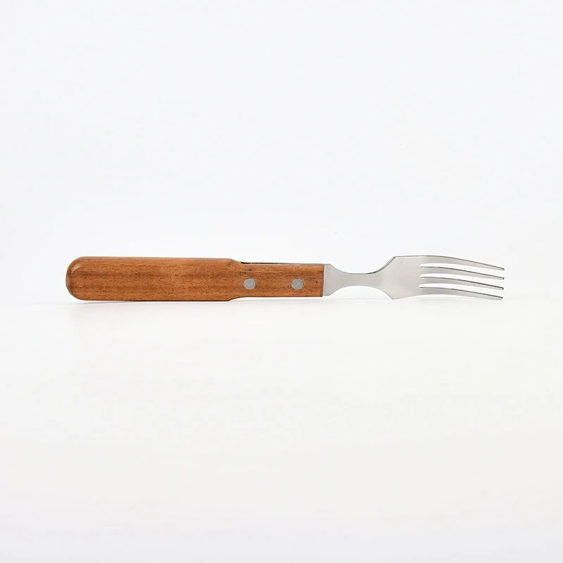 UWELD Acacia steak fork