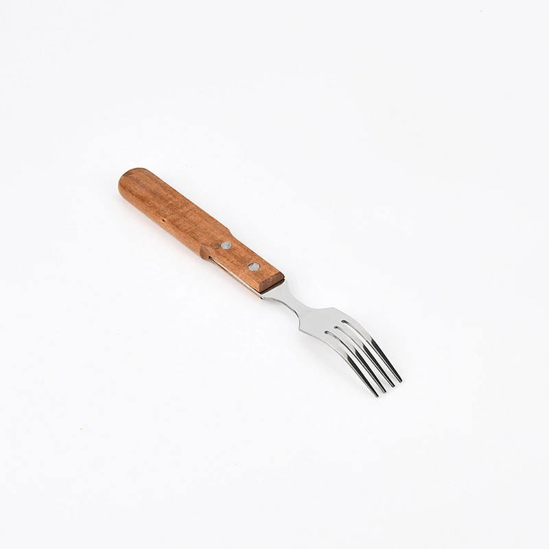UWELD Acacia steak fork