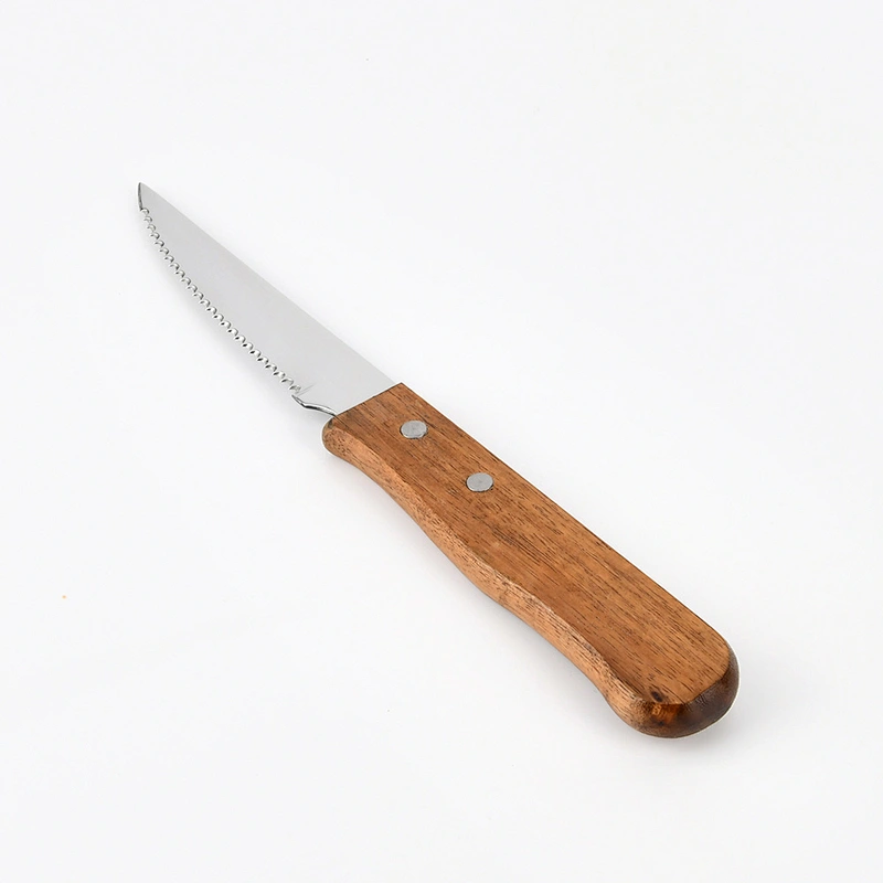 UWELD Acacia steak knife