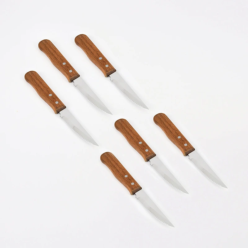UWELD Acacia steak knife