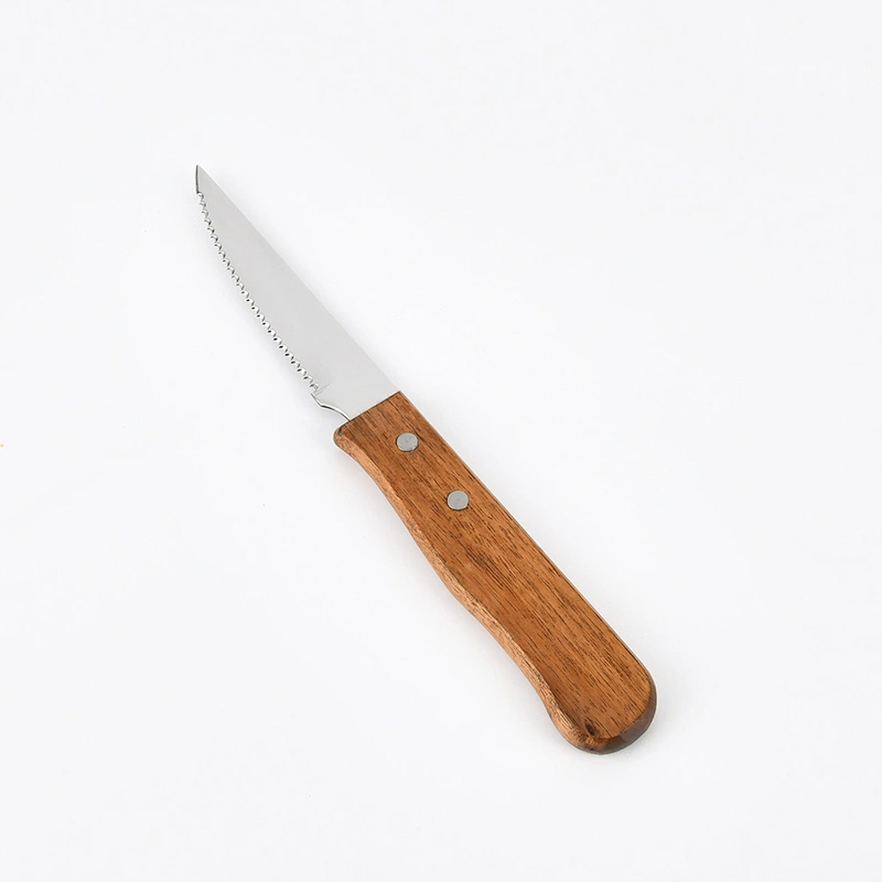 UWELD Acacia steak knife