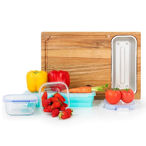 11-Pack Meal Prep System Cutting Board