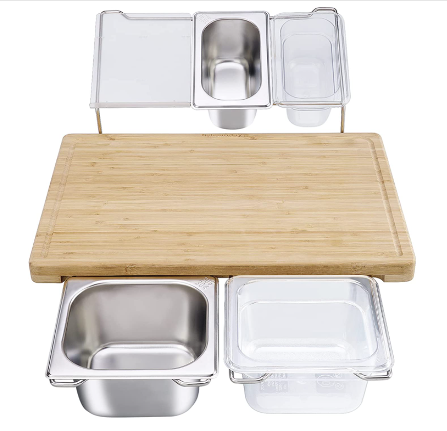 Cutting Board  Bamboo cutting board extensible cutting board set