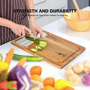 11-Pack Meal Prep System Cutting Board