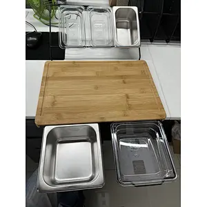 Cutting Board  Bamboo cutting board extensible cutting board set