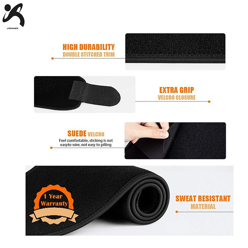 Wholesale man and woman custom made adjustable waist trimmer neoprene slim sweat belt