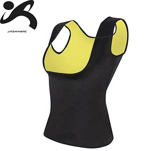 2019 Women's Body  Shaper Hot Sweat Workout Tank Top Slimming Vest Tummy Fat Burner Neoprene slimming vest