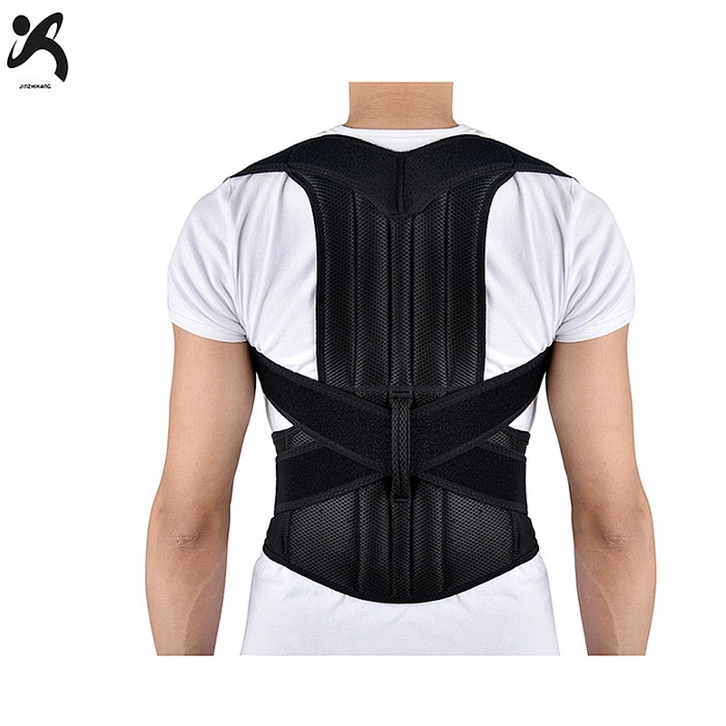 High quality adjustable comfortable back support shoulder upper brace posture corrector