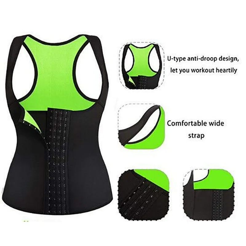 Amazon top seller neoprene waist trainer corset sweat vest and slimming belts waist trainer belt