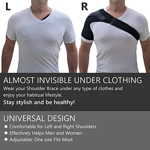 Adjustable High Compression sport neoprene shoulder support belt for men and women