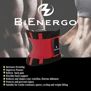 2019 RTS Medical Elastic Neoprene Magnetic Waist Trimmer Belt ,Lumbar Back Support Belt For Men and Women