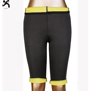 Hot selling Neoprene sweat yoga shorts slimming pants for women