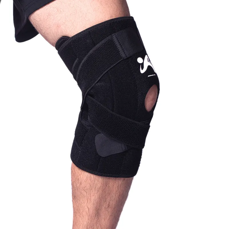 2021 hot selling Adjustable Neoprene Hinged Knee pad stability knee brace support for sport protection