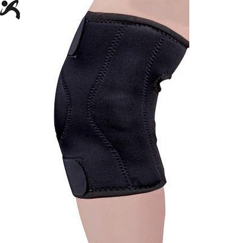 Neoprene compression basketball adjustable support custom print knee brace sleeve pad