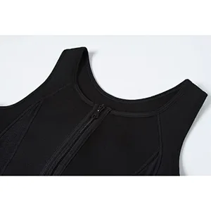 Hot Neoprene Black Large Size Men  Neoprene Shapewear Abdominal Slimmer  for Weight Loss Fitness Gym