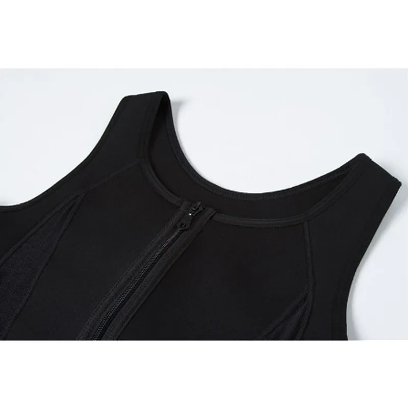 Hot Neoprene Black Large Size Men  Neoprene Shapewear Abdominal Slimmer  for Weight Loss Fitness Gym