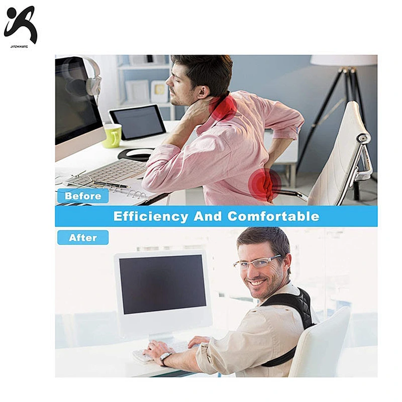 2020 Custom made popular upper back support posture corrector with breathable soft fabric for women and men