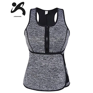 High Quality Womens Body Building Shapers Slimming Waist Trimmer Neoprene Corset Sweat Shaper Sauna Vest With Waist Trainer Belt