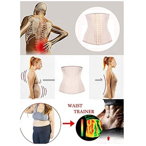 Plus Size Bondage 9 Steel Bone Latex Waist Trainer Slimming Breathable Private Label Corset