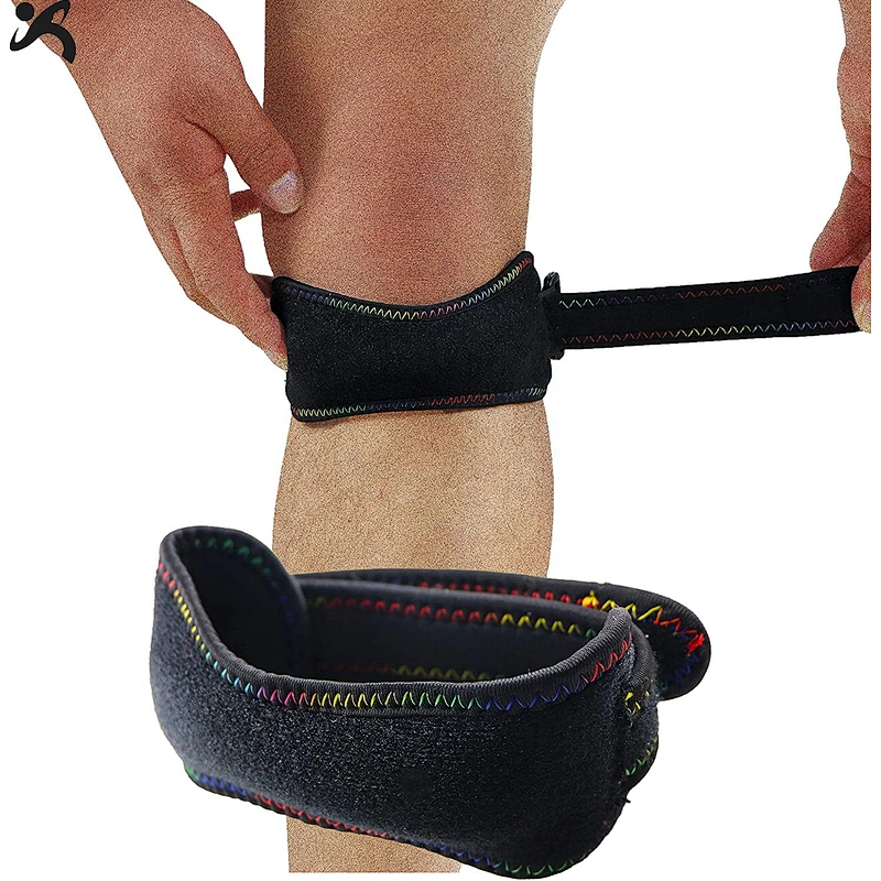 Adjustable Open Patella Brace for Injury Recovery Custom Logo Knee Brace Support