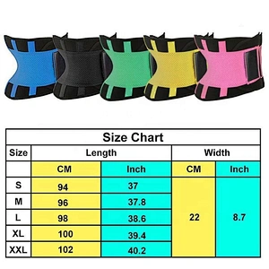 Best selling neoprene belly waist trimmer lumbar waist trainer for weight loss