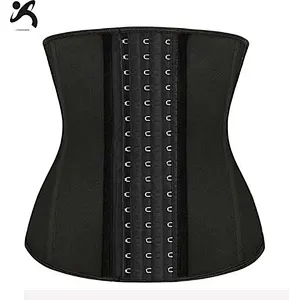 Wholesale Adjustable Latex waist trainer cincher slimming tummy waist belt with zipper