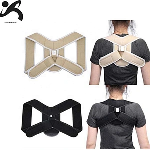 Neoprene Correctors Bad Posture Slouching Hunching Shoulder Neck Upper Back Correct Straightener Braces Straight Posture