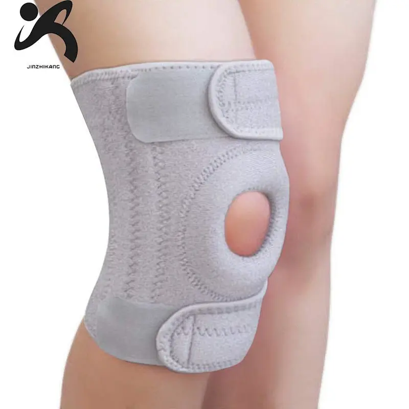 2020 RTS  Adjustable Knee Support High Quality Brace Stability Knee Pads Neoprene Stretch Knee Sleeve for Protection