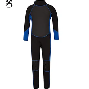 High quality 3mm 5mm neoprene Diving Spearfishing long sleeve wetsuit winter wetsuit surfing suit for kids