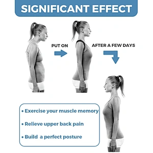 Adjustable neoprene magnatic breathable  Back brace posture Shoulder back Posture Corrector Belt