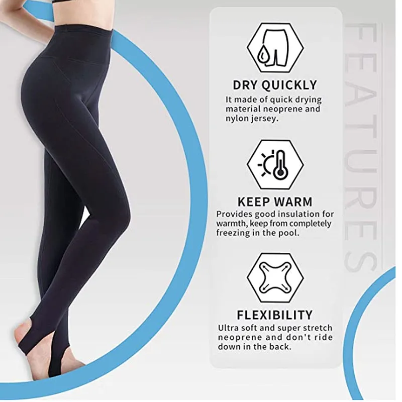 Manufacture neoprene 2mm Neoprene Diving leggings Pants Wetsuit beach Pant for women