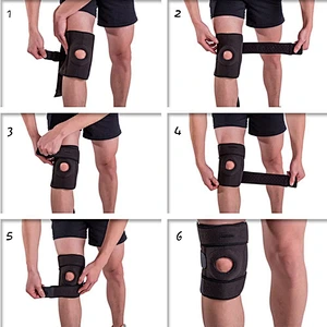 Manufacture OEM High Quality 2020 new style Adjustable neoprene Sport Knee Support