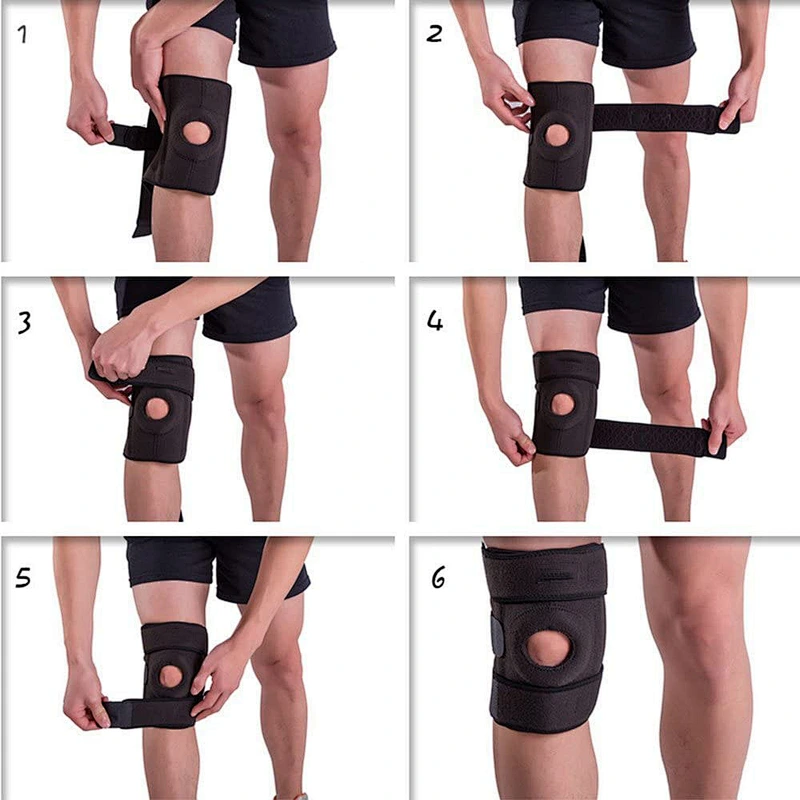 Manufacture OEM High Quality 2020 new style Adjustable neoprene Sport Knee Support