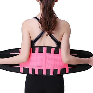 health grey neoprene good gym get fit full waist trainers belt bag corsets women