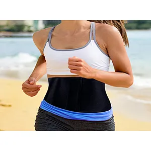 Hot selling professional neoprene waist support used in gym sports use yoga ball waist trimmer