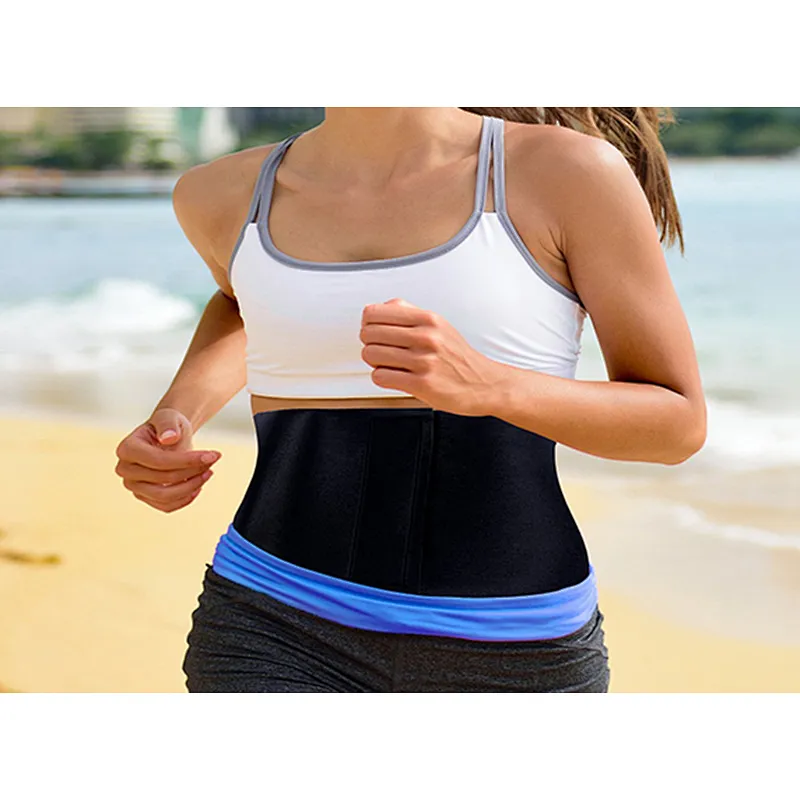 Hot selling professional neoprene waist support used in gym sports use yoga ball waist trimmer