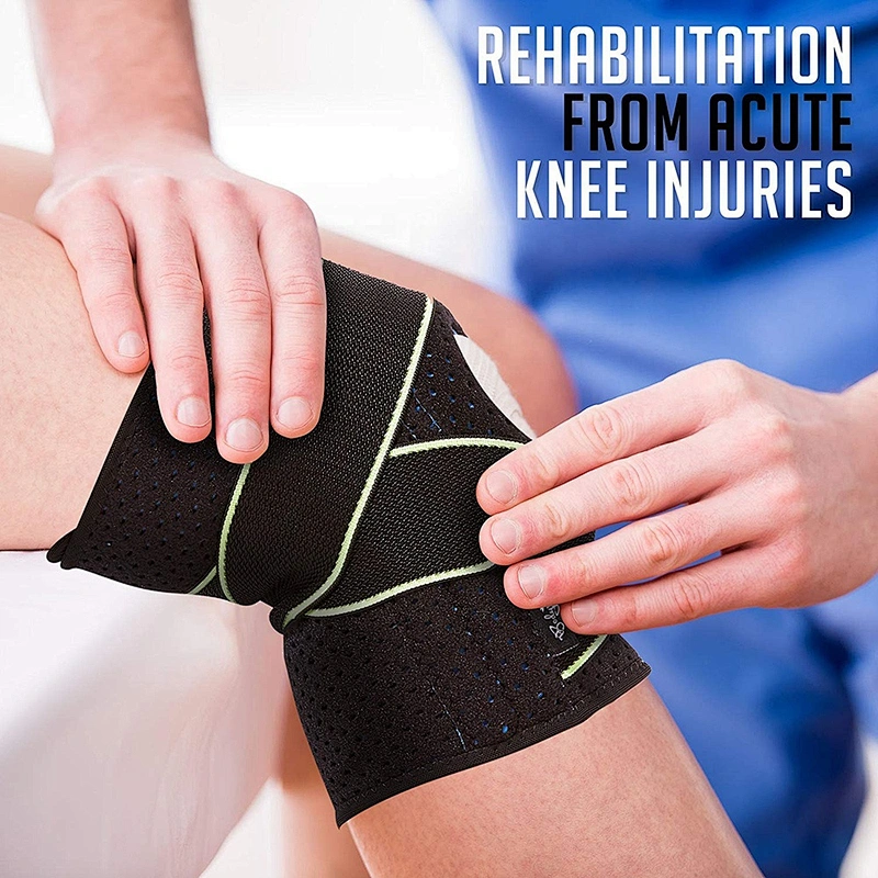 Neoprene Adjustable Side Stabilizers Knee Brace Patella Knee Protector for Arthritis Joint Pain Relief