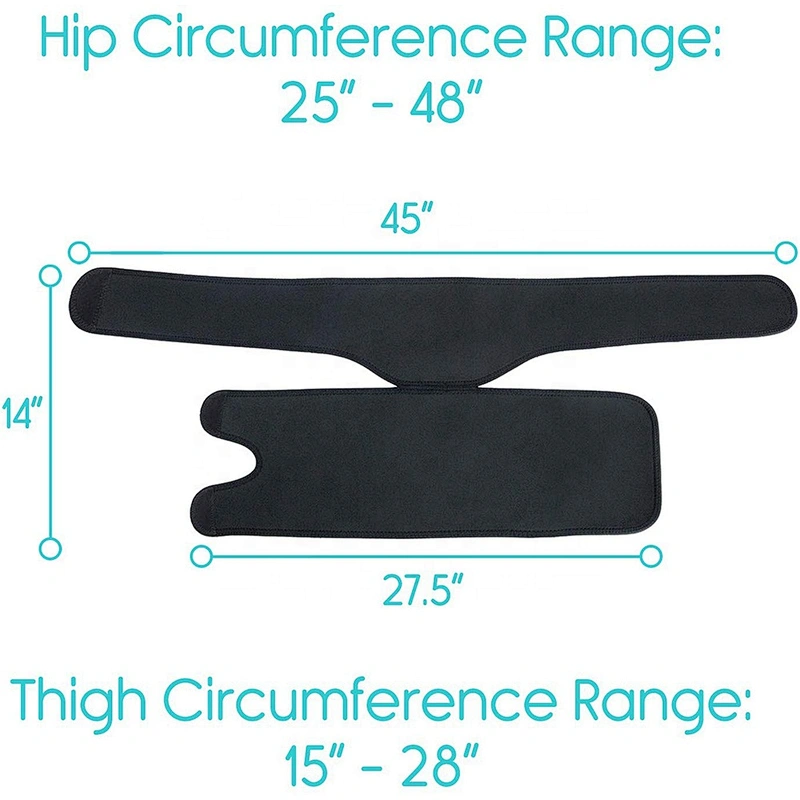 Adjustable Neoprene Compression Groin Strain Pain Wrap Recovery Thigh snd hip Wrap