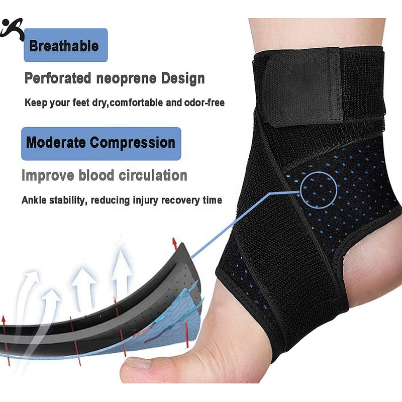 Adjustable  ankle brace /ankle support stabilizer ankle foot orthosis customized