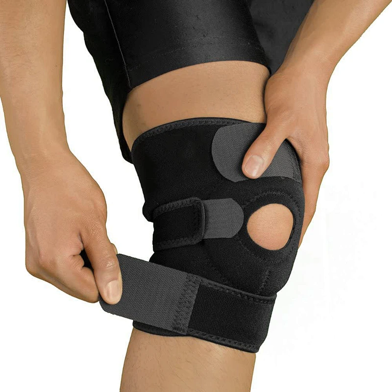 Knee Protector Pad Adjustable Breathable Sport Knee Support Bandage Neoprene Knee Brace